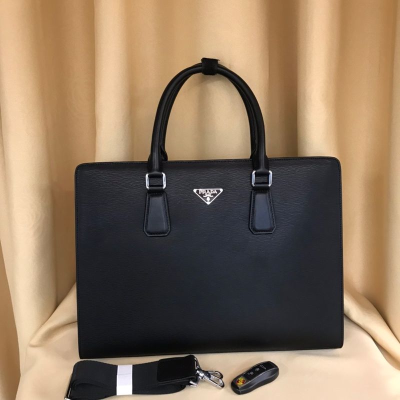 Prada Saffiano Leather Briefcase