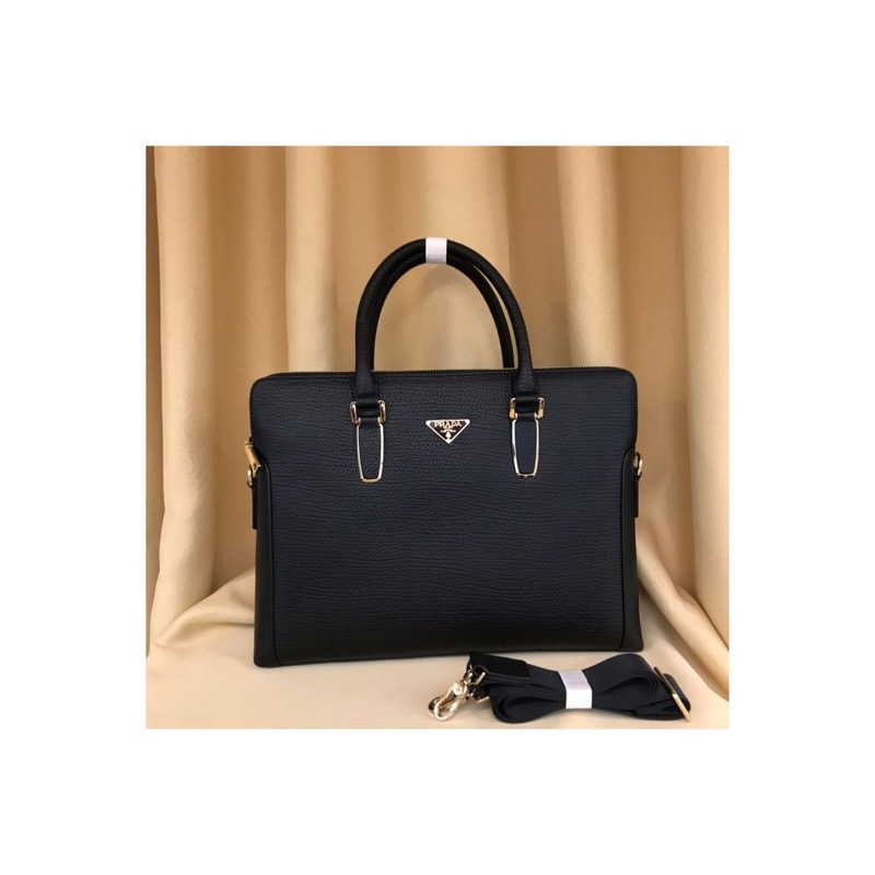 Prada Saffiano Leather Briefcase