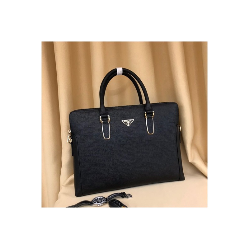 Prada Saffiano Leather Briefcase