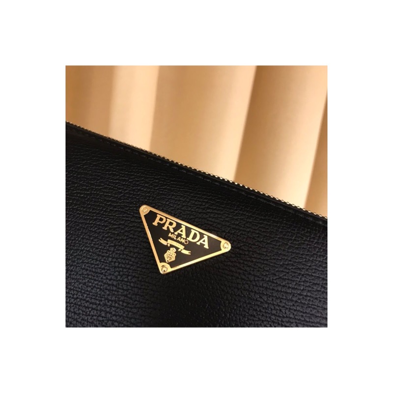 Prada Saffiano Leather Clutch