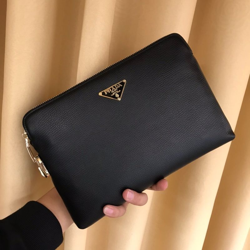 Prada Saffiano Leather Clutch