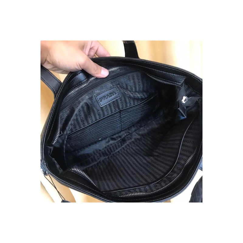 Prada Saffiano Leather Briefcase