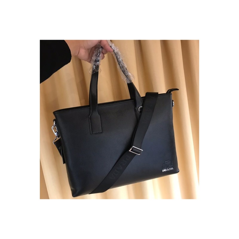 Prada Saffiano Leather Briefcase