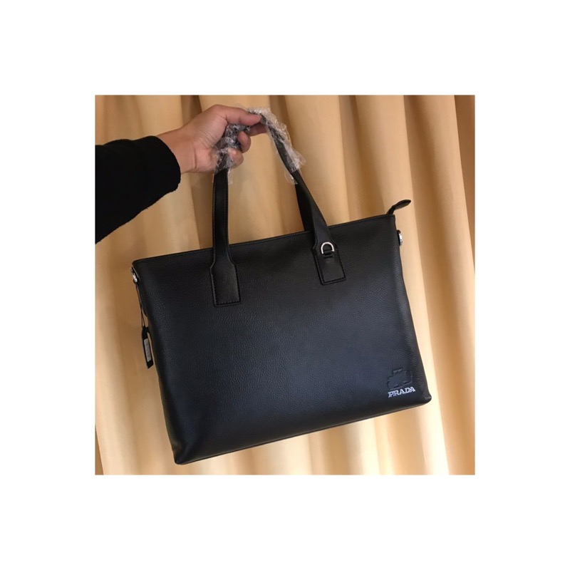Prada Saffiano Leather Briefcase