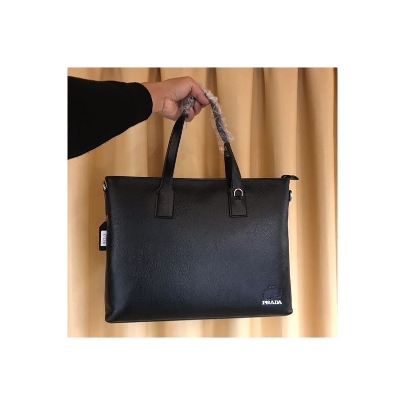 Prada Saffiano Leather Briefcase