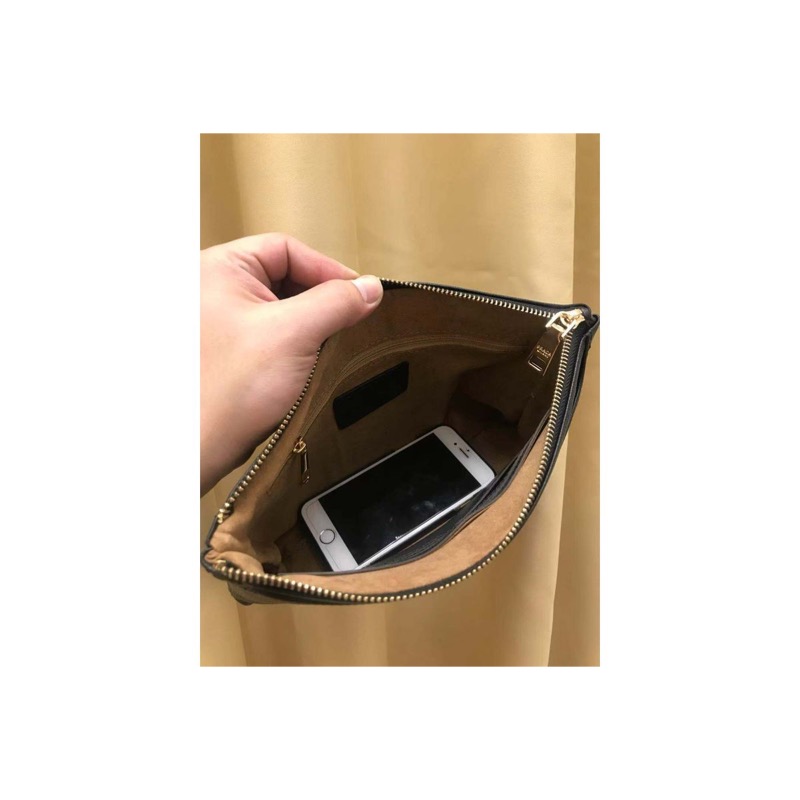 Prada Saffiano Leather Clutch