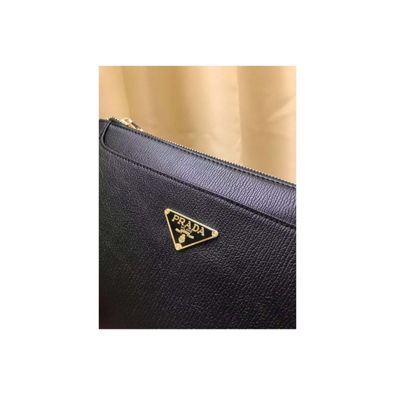 Prada Saffiano Leather Clutch