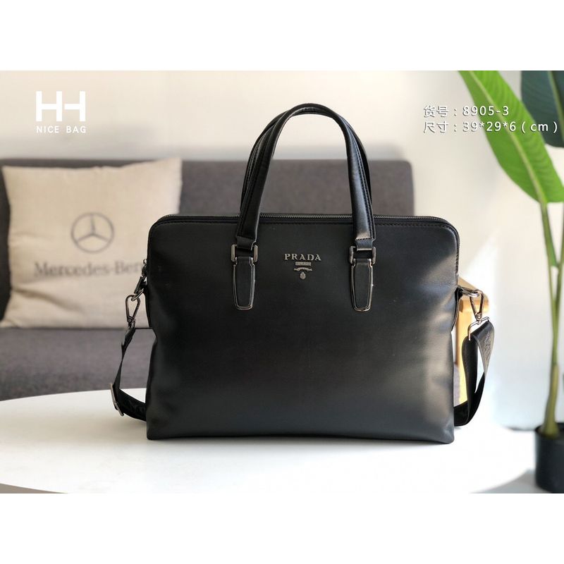 Prada Saffiano Leather Briefcase
