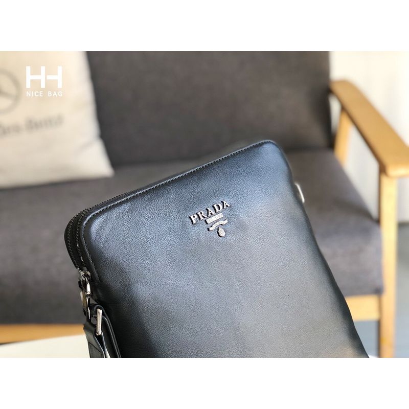 Prada Saffiano Leather Clutch