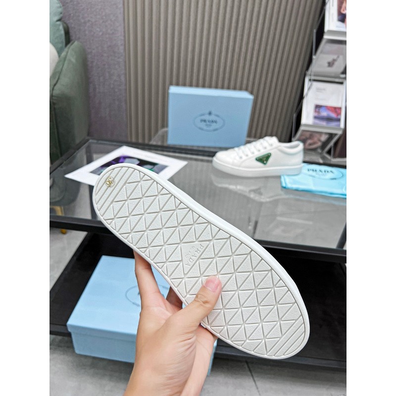 Prada Triangle Logo Low-Top Sneaker 040