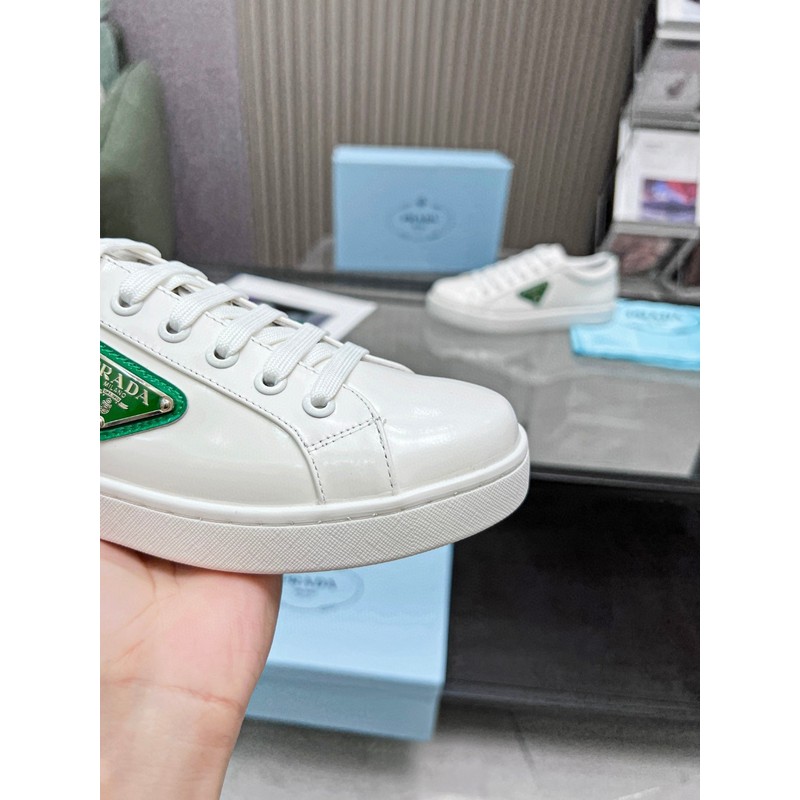 Prada Triangle Logo Low-Top Sneaker 040