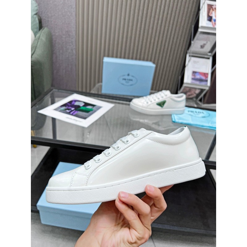 Prada Triangle Logo Low-Top Sneaker 040