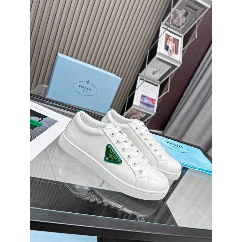 Prada Triangle Logo Low-Top Sneaker 040