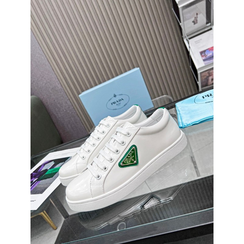 Prada Triangle Logo Low-Top Sneaker 040