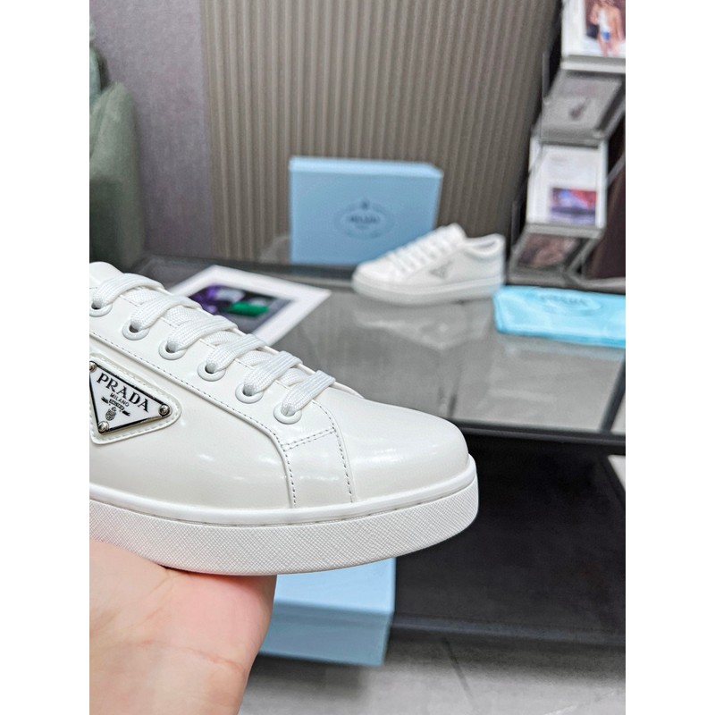 Prada Triangle Logo Low-Top Sneaker 041