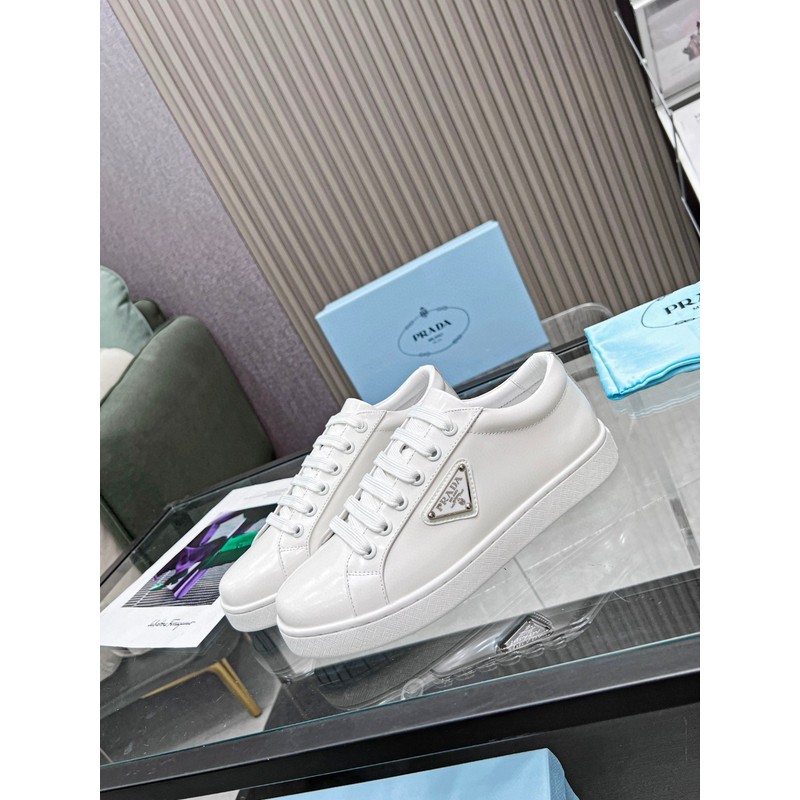 Prada Triangle Logo Low-Top Sneaker 041