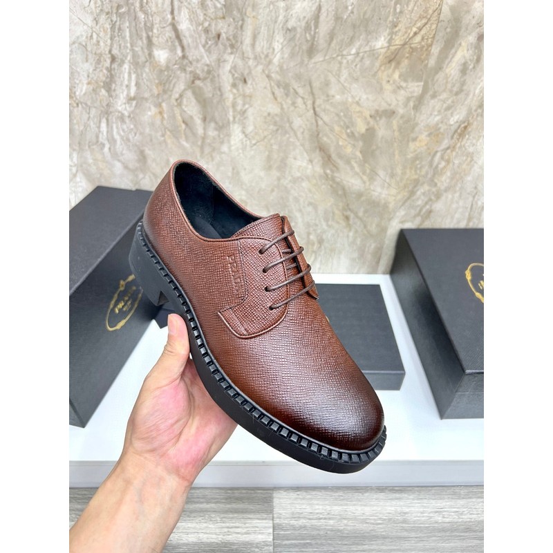 Prada Leather Derby Shoe 076