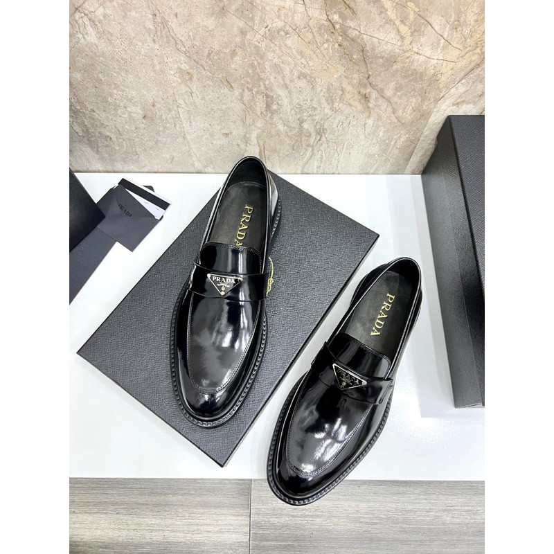 Prada Triangle Logo Loafer 084