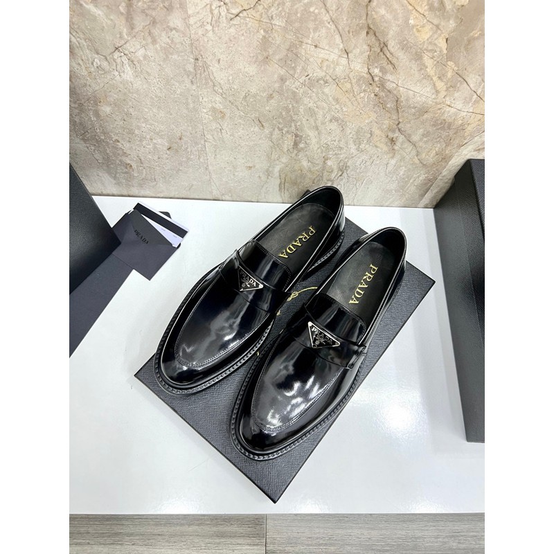 Prada Triangle Logo Loafer 084