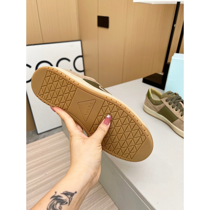 Prada Suede Low-Top Sneaker 087