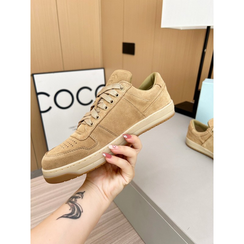 Prada Suede Low-Top Sneaker 087