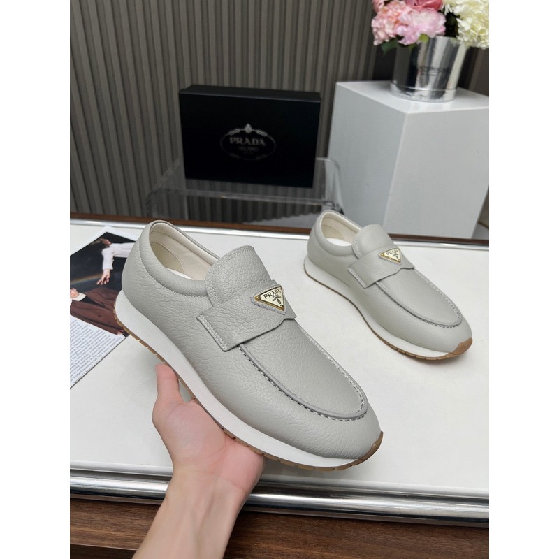 Prada Leather Slip-On Loafer 088