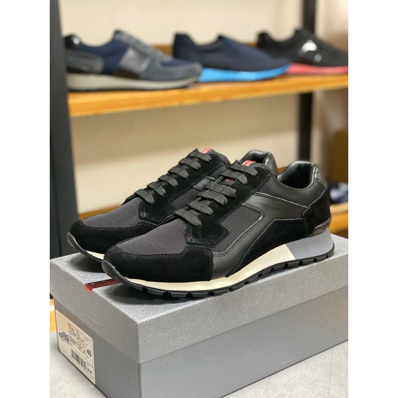 Prada Technical Fabric Runner Sneaker 115