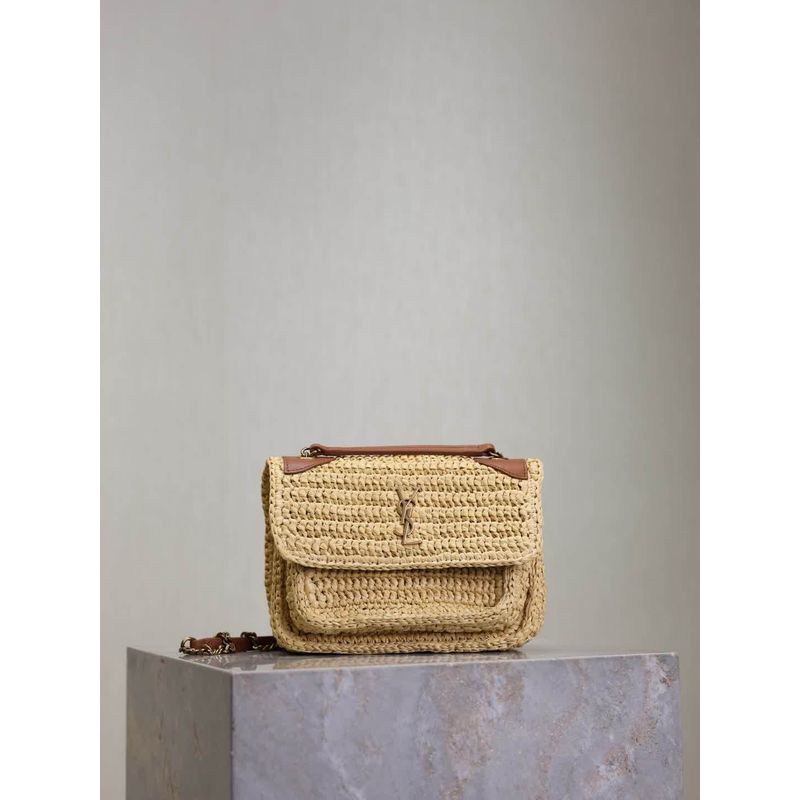 Saint Laurent Niki Woven Bag