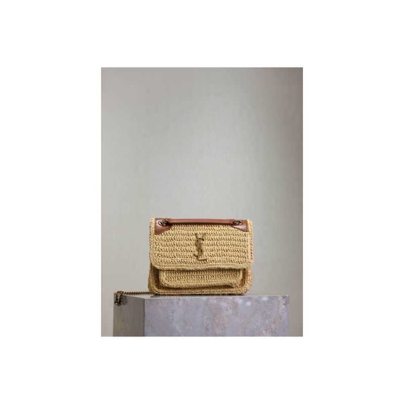 Saint Laurent Niki Woven Bag