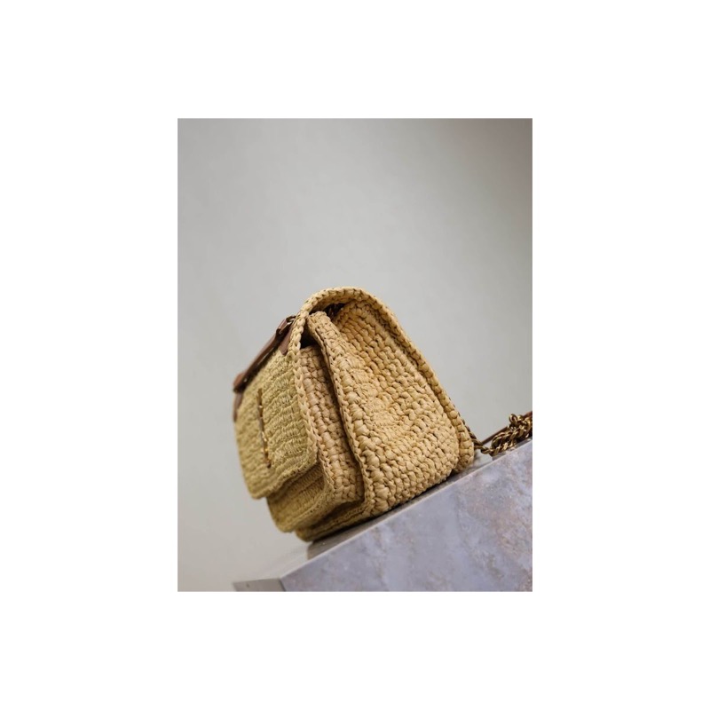 Saint Laurent Niki Woven Bag