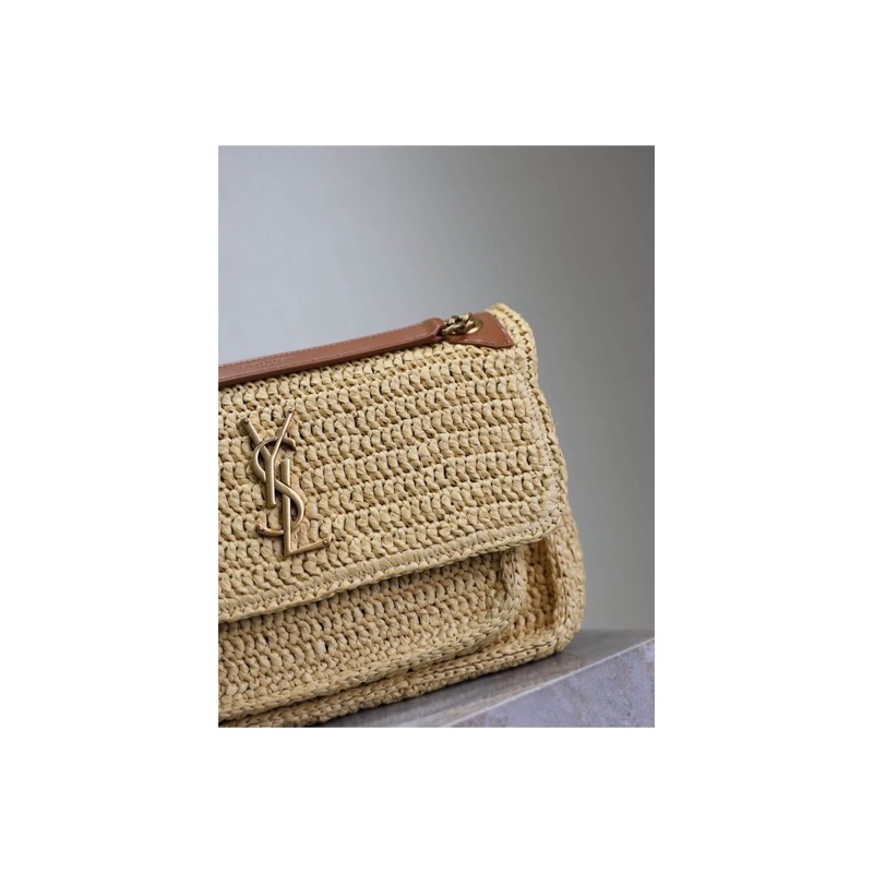 Saint Laurent Niki Woven Bag