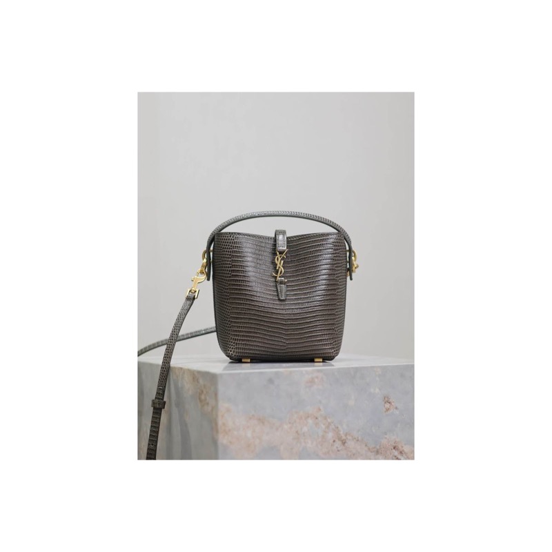 Saint Laurent Woven Shoulder Bag