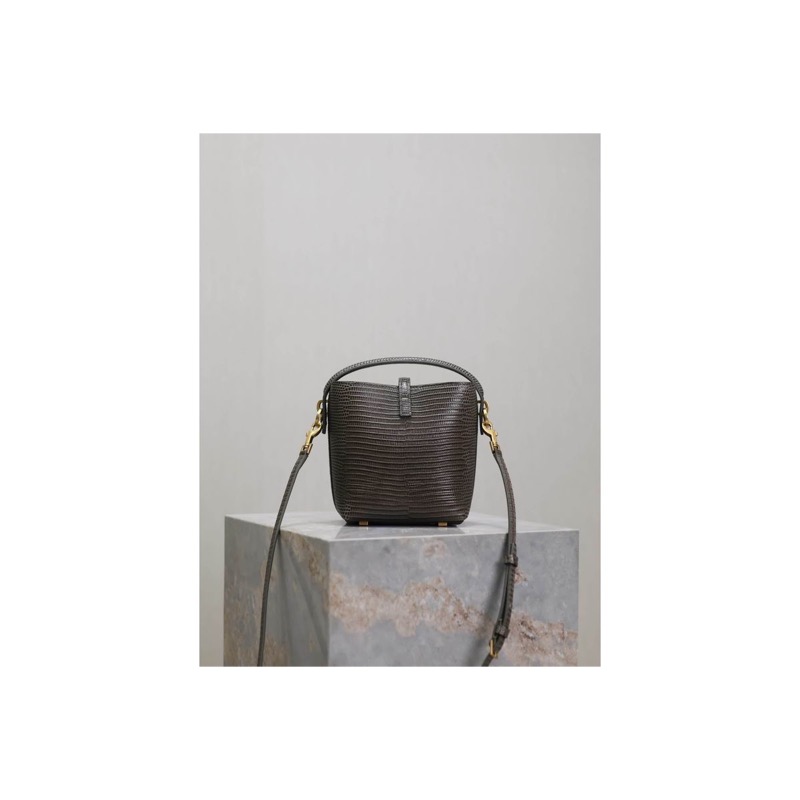 Saint Laurent Woven Shoulder Bag