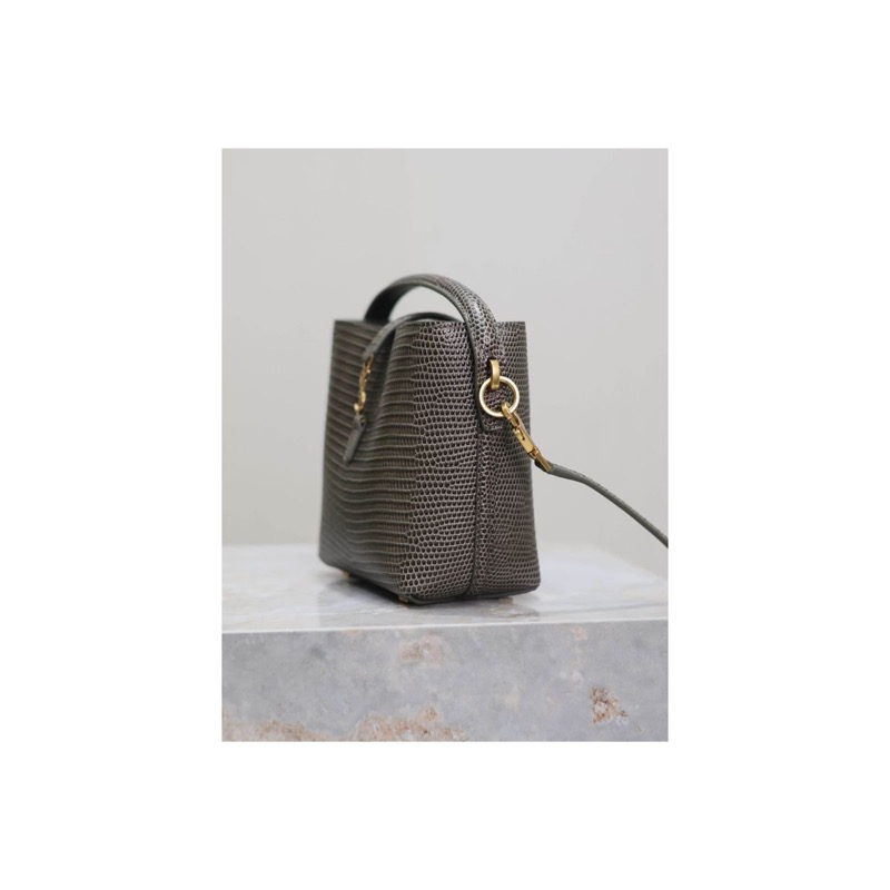 Saint Laurent Woven Shoulder Bag