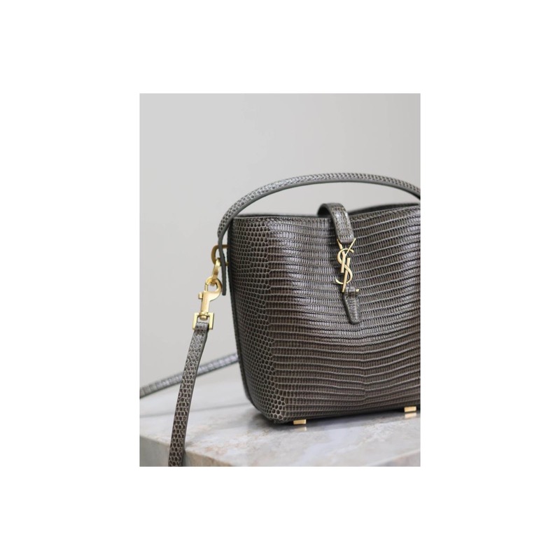 Saint Laurent Woven Shoulder Bag