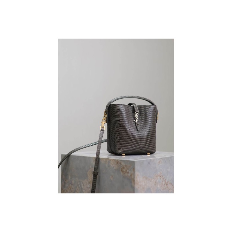 Saint Laurent Woven Shoulder Bag