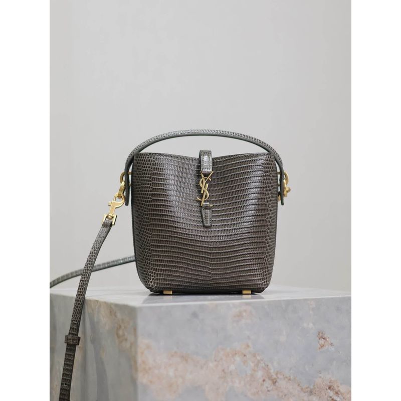 Saint Laurent Woven Shoulder Bag