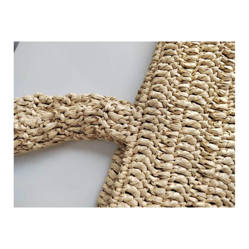 Saint Laurent Woven Tote Bag