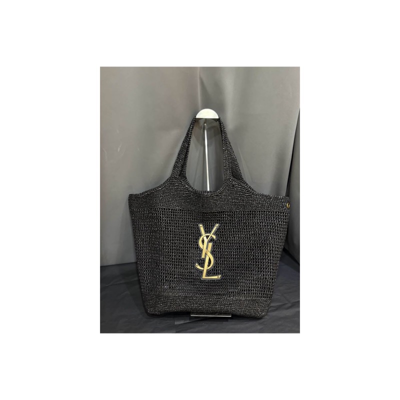 Saint Laurent Icare Woven Bag