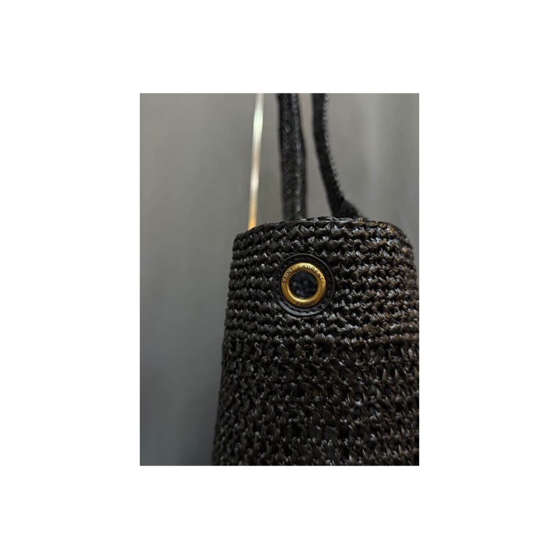 Saint Laurent Icare Woven Bag