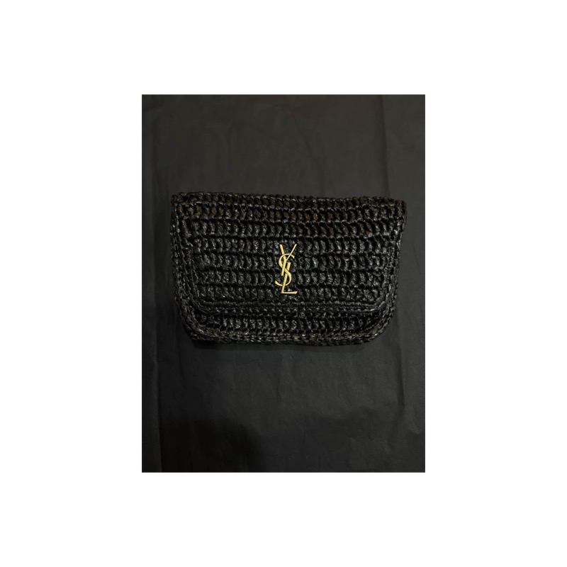 Saint Laurent Icare Woven Bag