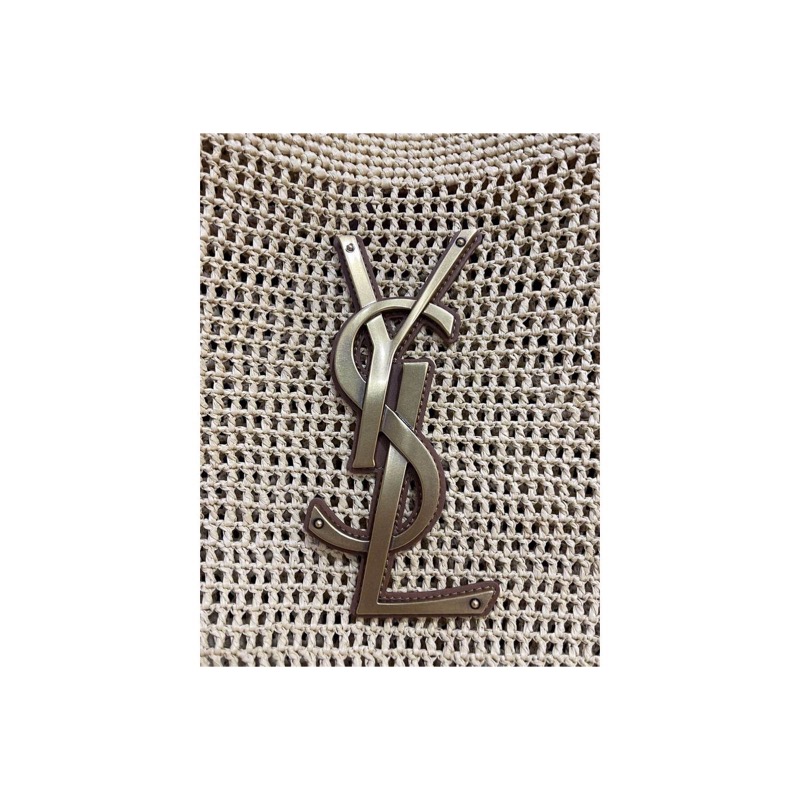 Saint Laurent Icare Woven Bag