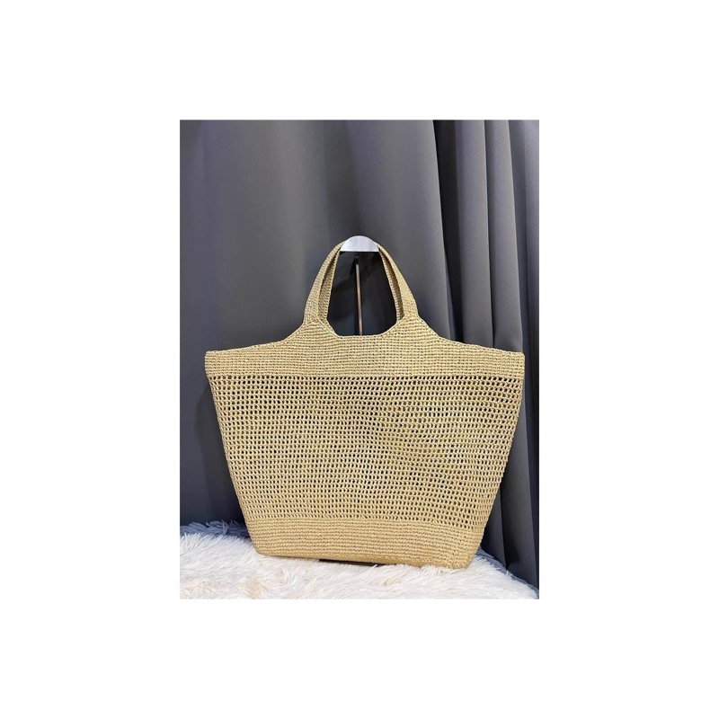 Saint Laurent Icare Woven Bag