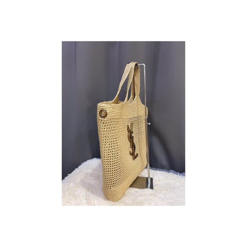 Saint Laurent Icare Woven Bag
