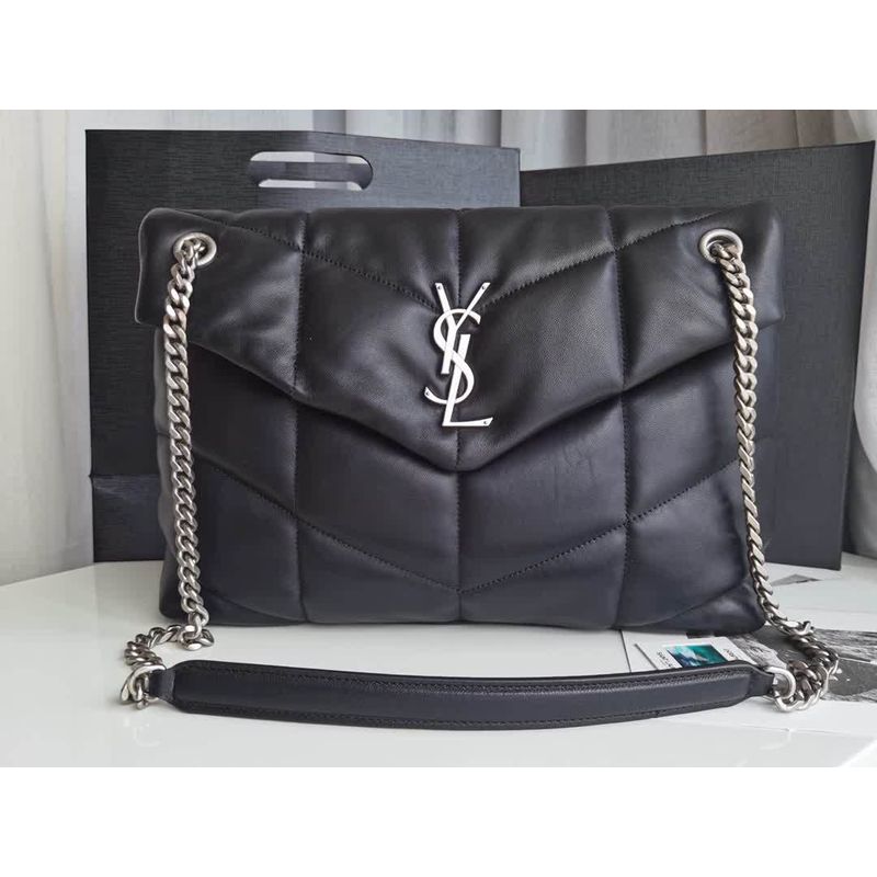Saint Laurent Puffer Monogram Bag