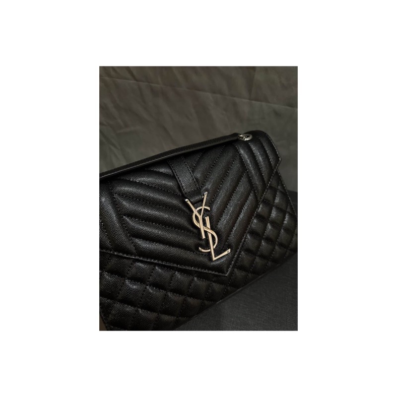 Saint Laurent Envelope Quilted Bag