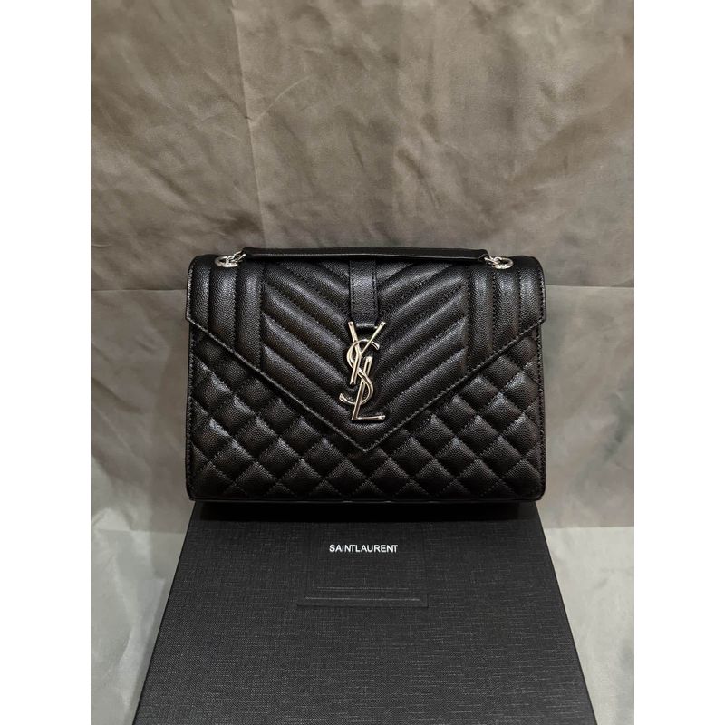 Saint Laurent Envelope Quilted Bag