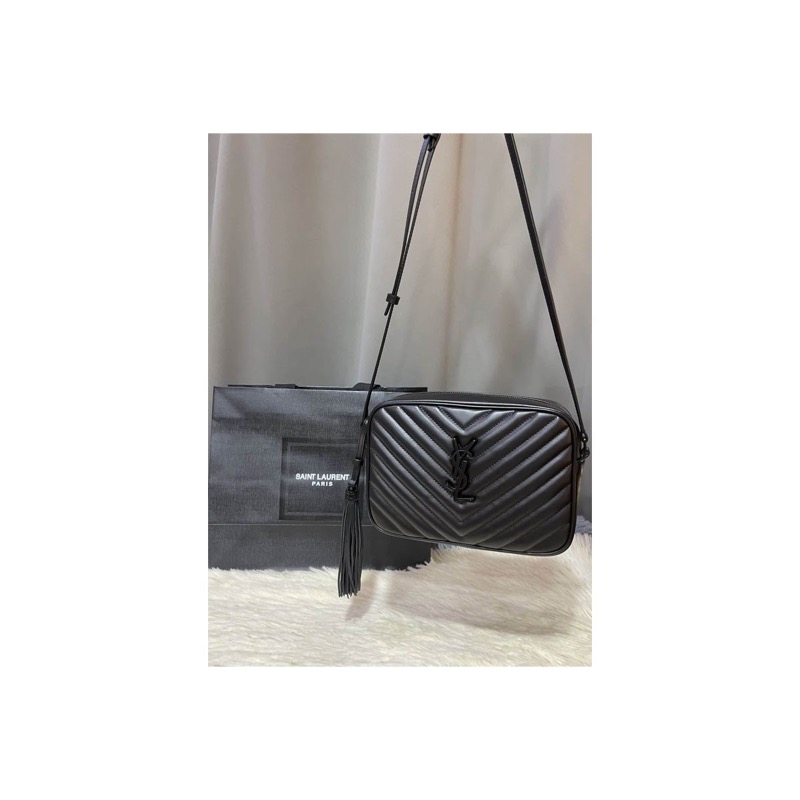 Saint Laurent Quilted Crossbody Bag