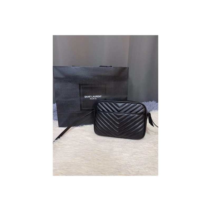Saint Laurent Quilted Crossbody Bag