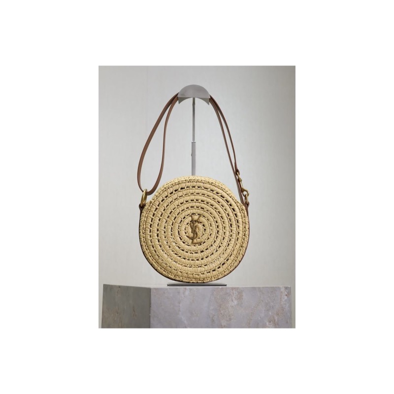 Saint Laurent Cassandre Woven Bag